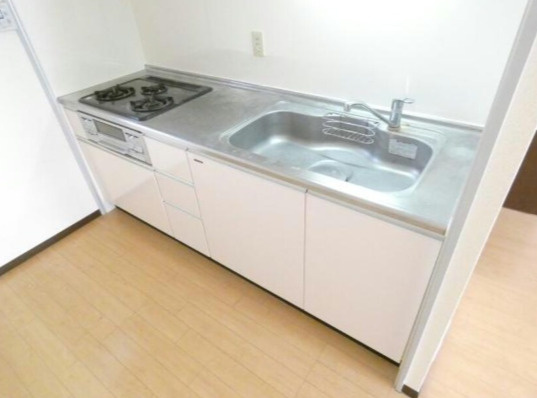 熊本市中央区大江６丁目の賃貸マンションのキッチン