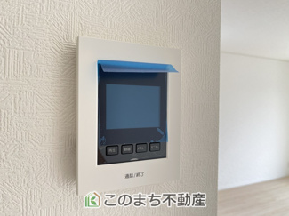 【セキュリティ】 | CRADLE GARDEN佐野市天神町　第5　 | モニタ付きインターホンで防犯面もしっかり安心♪
