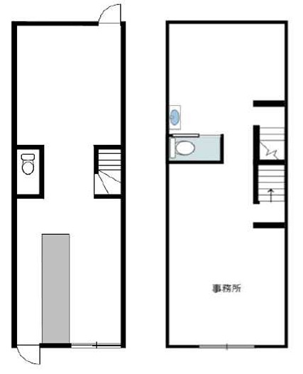 西田辺駅前ビルの間取り