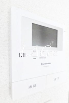 【セキュリティ】 | グランドハイツⅢ | モニター付きインターフォンです。