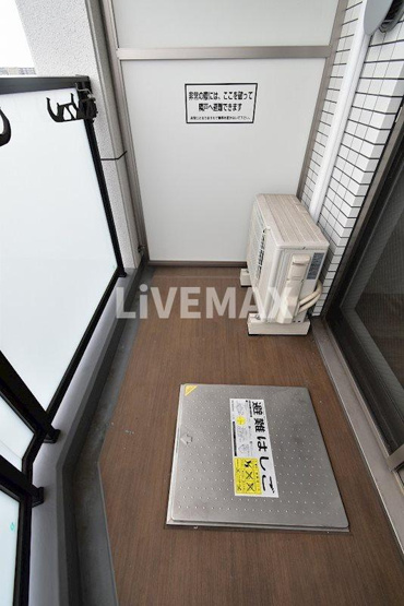 【バルコニー】プレサンス大阪ゲートシティ