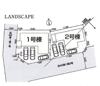 【区画図】 | ご家族様のプライベート空間が確保できる素敵な間取りです。また敷地ゆったりですので、おうち時間を楽しむのにもぴったりですね♪