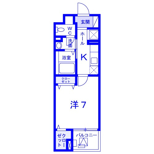トロワボヌール西大宮の間取り