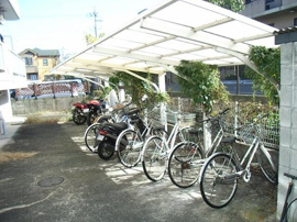 駐輪場　バイク駐輪相談可