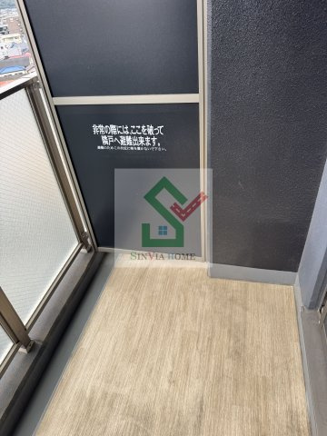 エヌステージ西所沢のバルコニー