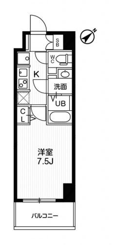 エヌステージ西所沢の間取り