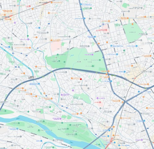 桜井ハイツの地図
