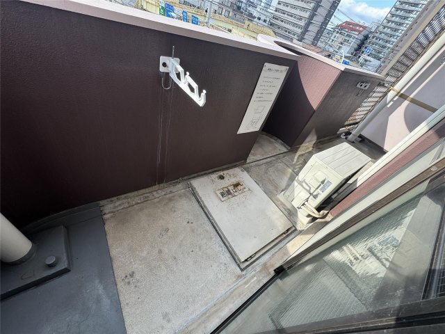 グランディール門田屋敷のバルコニー