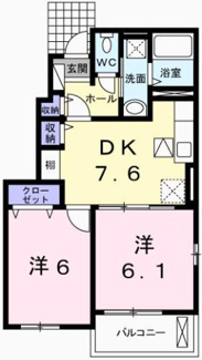 【間取り】 | ソレイユ　ラ・メゾン