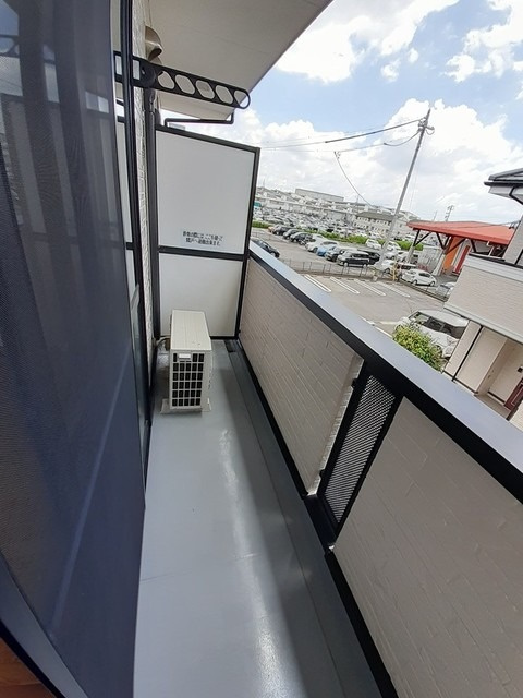 デュークＡのバルコニー