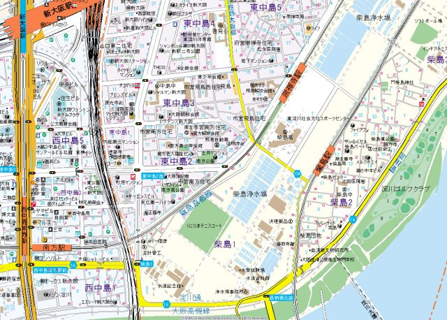 【地図】 | Luxe新大阪SOUTH