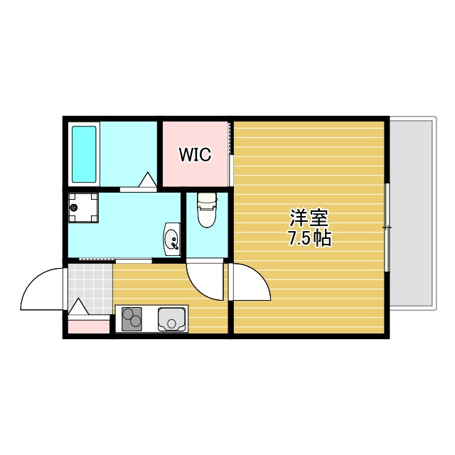 REGIES柴原阪大前IIの間取り