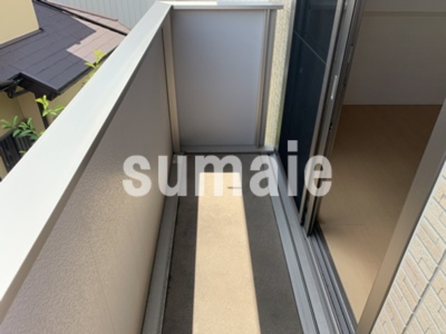 ビーノⅡのバルコニー|バルコニーからの景色！
