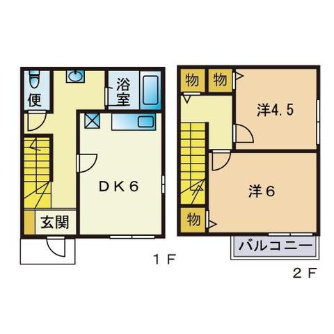  ヒューゲル美和台の間取り
