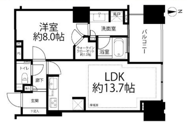 【間取り】 | シティタワーズ豊洲ザ・ツインサウスタワー