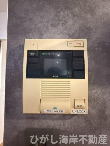 クリオ茅ヶ崎柳島海岸のセキュリティ|TVモニター付きインターフォン
