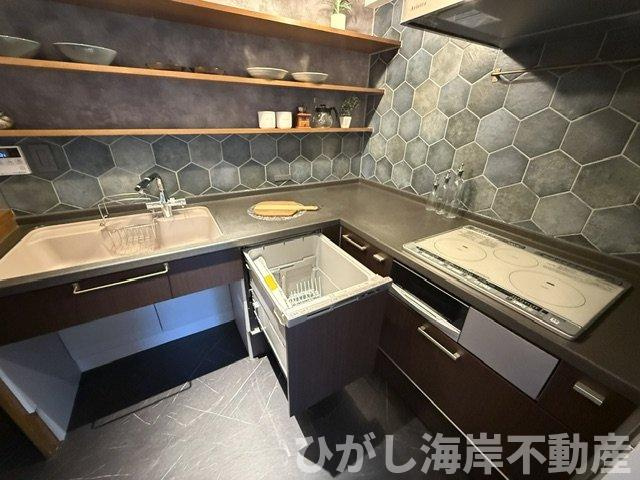クリオ茅ヶ崎柳島海岸のキッチン|新規リフォーム完了！　食洗器付きシステムキッチン