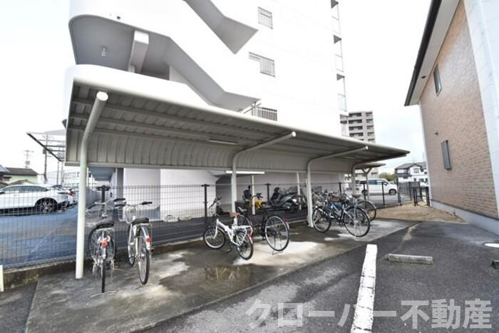 リースランド中府 Ａのその他共用部分|駐輪場