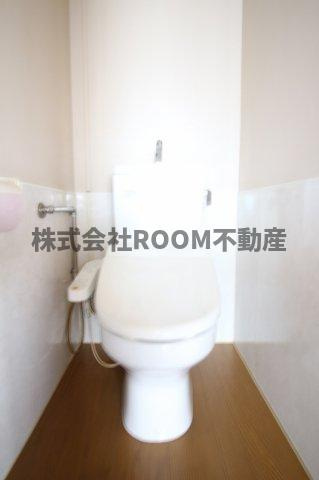 メゾンド妻ヶ丘のトイレ|落ち着いたトイレです