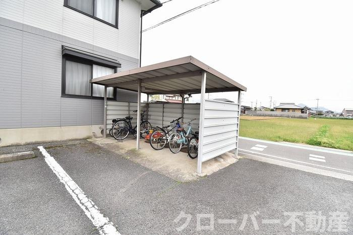 ハイツ田園 Ⅱ B棟のその他共用部分|駐輪場