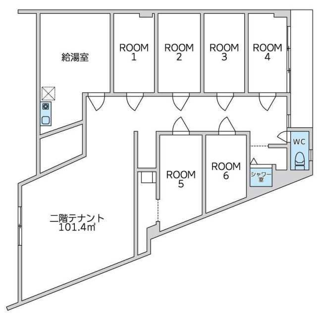 第２８明智ビルの間取り