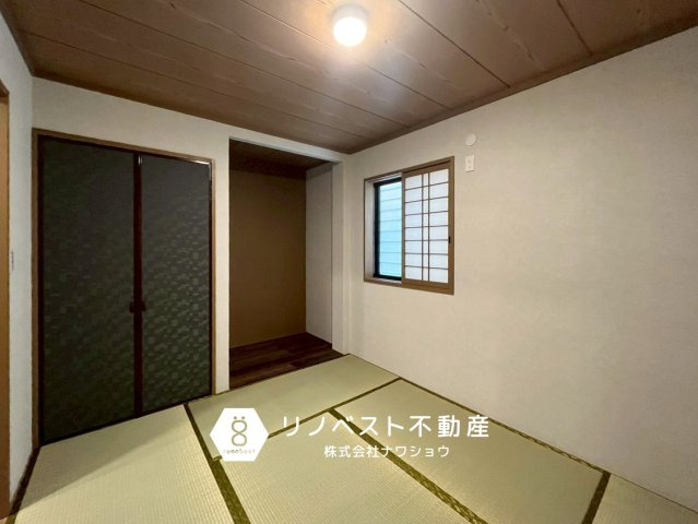 生野区生野西1丁目の和室|１階和室は客間としてピッタリです◎
リビングを通さず対応できるから便利ですね♪