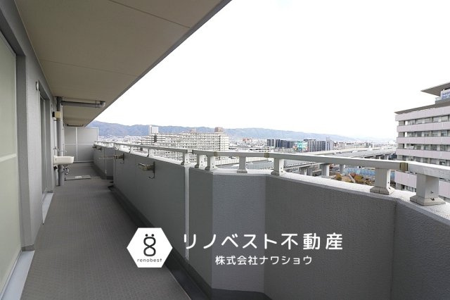 クレール八戸ノ里ソレイユのバルコニー|【リノベスト不動産】女性スタッフ・男性スタッフ共に活躍中！