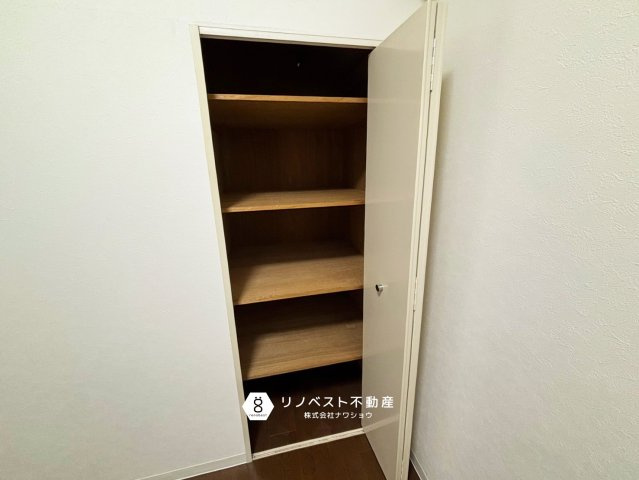 ハイネスプリモール城東の収納|工夫一つで収納家具