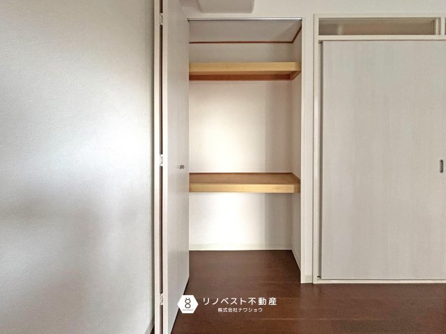 シャルム小阪壱番館の収納|衣装ケースを活用してお洋服を入れておくのも良さそうですね！