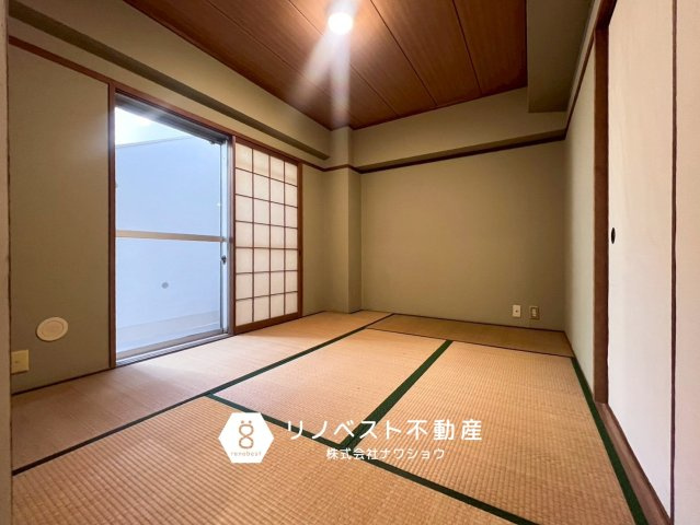 ハイタウン石切F棟の和室|【リノベスト不動産】テナント物件は東大阪市含む大阪府下でご紹介可能です◎
