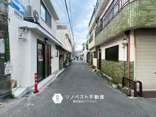 生野区桃谷4丁目の前面道路含む現地写真|【リノベスト不動産】女性スタッフ・男性スタッフ共に活躍中！
