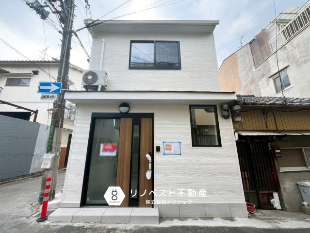生野区桃谷4丁目の外観|2025年8月リフォーム完成！
大阪コリアンタウンまで徒歩5分の立地♪居住用・収益用どちらにもおすすめ♪