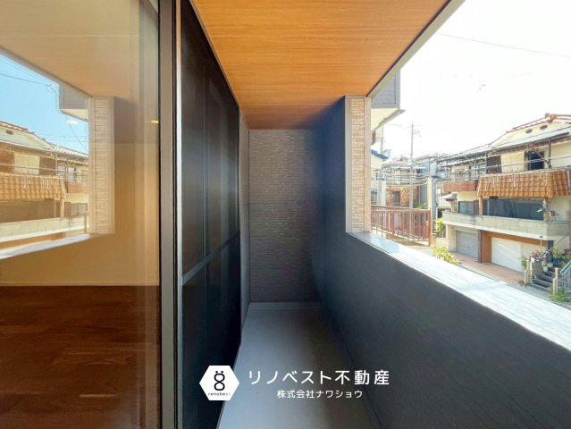 東大阪市角田２丁目のバルコニー|【リノベスト不動産】テナント（事業用）物件のご紹介も可能です。事務所移転・新規開業等お気軽にご相談ください♪