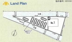 【区画図】 | CRADLE GARDEN佐野市浅沼町　第6　　 | 【全1区画】お車7台駐車可能☆詳細はお気軽にお問い合わせください☆