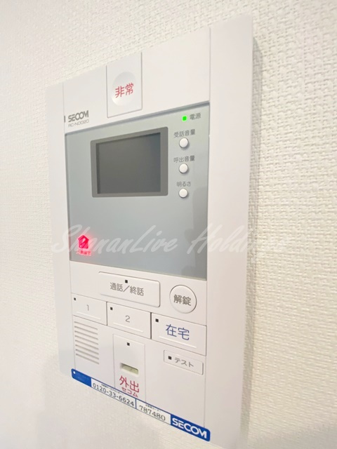 藤沢市片瀬５丁目のアパートのセキュリティ