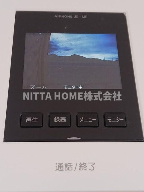 ラ・フルール壱番館のセキュリティ|モニタ付きインターホン完備しています◇