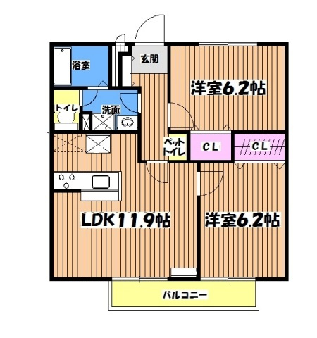 【間取り】 | ウィルガーデン