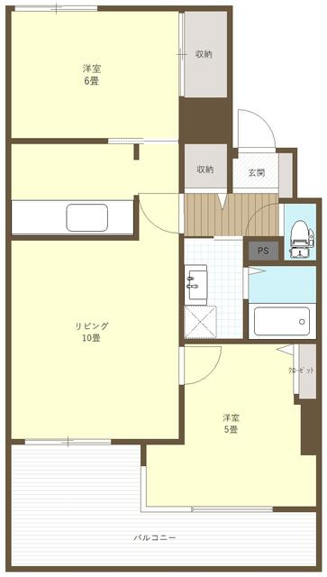 ピアセントラルビルの間取り