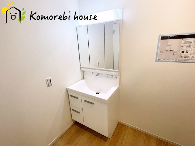 さいたま市北区別所町　1期　新築一戸建て　FiT-A 01の独立洗面台|独立洗面化粧台付き