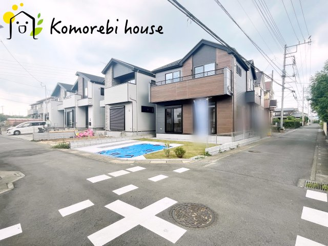 さいたま市北区別所町　1期　新築一戸建て　FiT-A 01の前面道路含む現地写真|前面道路含む現地写真です