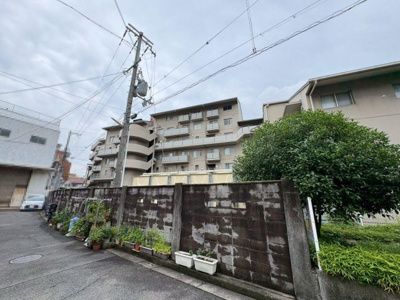 【外観】 | サンライズマンション浜寺 | ☆南向きメゾネットタイプ☆南海本線「石津川」駅徒歩12分、明るい南向きお部屋です。