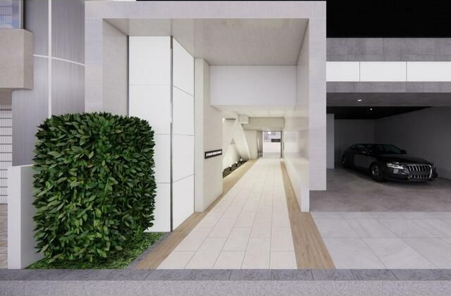 ＣＯＲＶＡＬ東新宿のエントランス