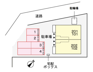 【駐車場】 | ラシャス　Ⅰ　西尾市吉良町