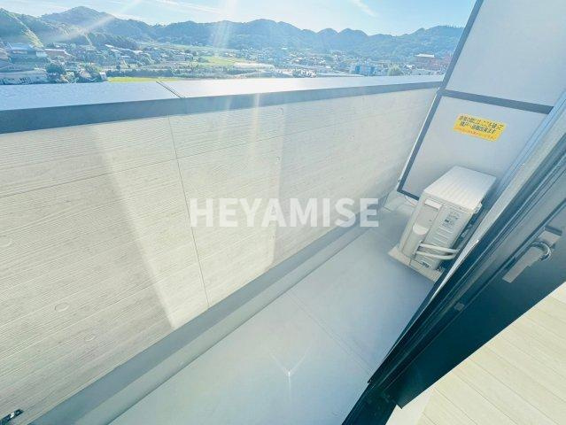デ・クメール飯盛のバルコニー|※室内画像は別号室のもの