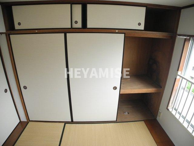 ビレッジハウス栗面2号棟の収納|※同物件別部屋のお部屋です※