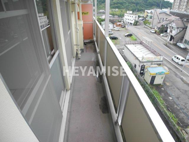 ビレッジハウス栗面2号棟のバルコニー|※同物件別部屋のお部屋です※