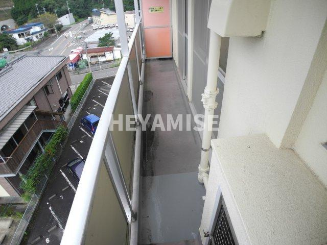 ビレッジハウス栗面2号棟の展望|※同物件別部屋のお部屋です※