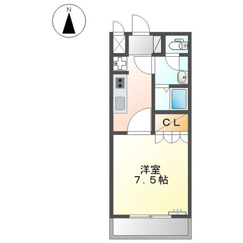 【間取り】 | シャトークリハラ３