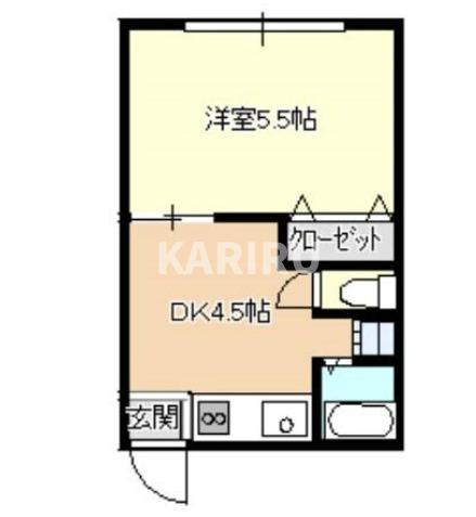 ラピス桜ノ宮の間取り