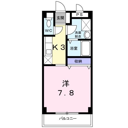 グランブル－２１の間取り